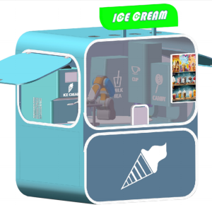 Robot ice cream machine